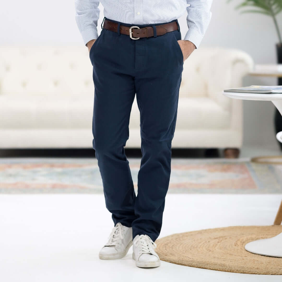 Adaptive Easy-Care Chino Pants - Magnetic Closures