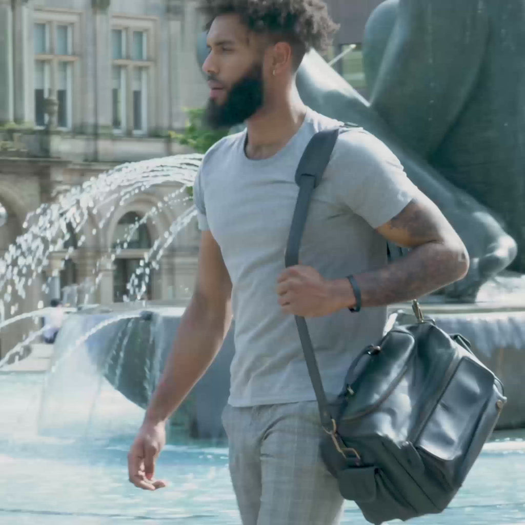 Ebony Black Leather Camera Bag | Camera + Photography Accessories