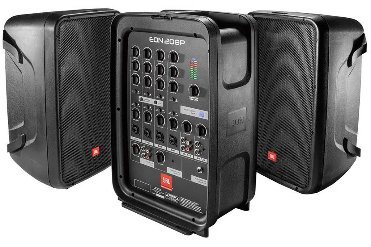 JBL ジェービーエル / EON208P ポータブルPAシステム【国内正規品2年