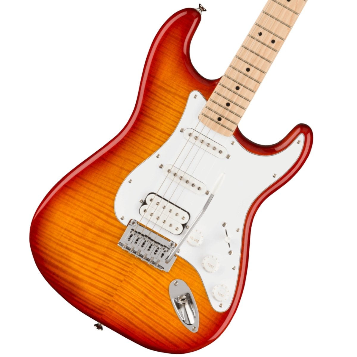 Squier by Fender / Affinity Series Stratocaster FMT HSS WhiteMaple