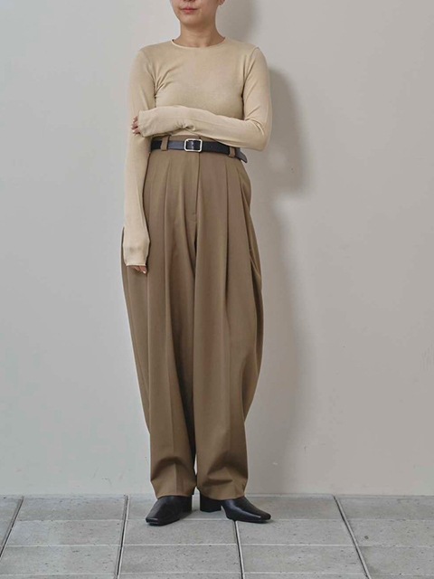 SALE30%OFF】TODAYFUL トゥデイフル Tapered Tuck Trousers 12520710