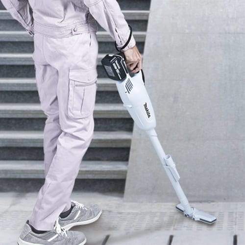 マキタ 充電式クリーナー CL181FDRFW 白 カプセル式（バッテリBL1830B