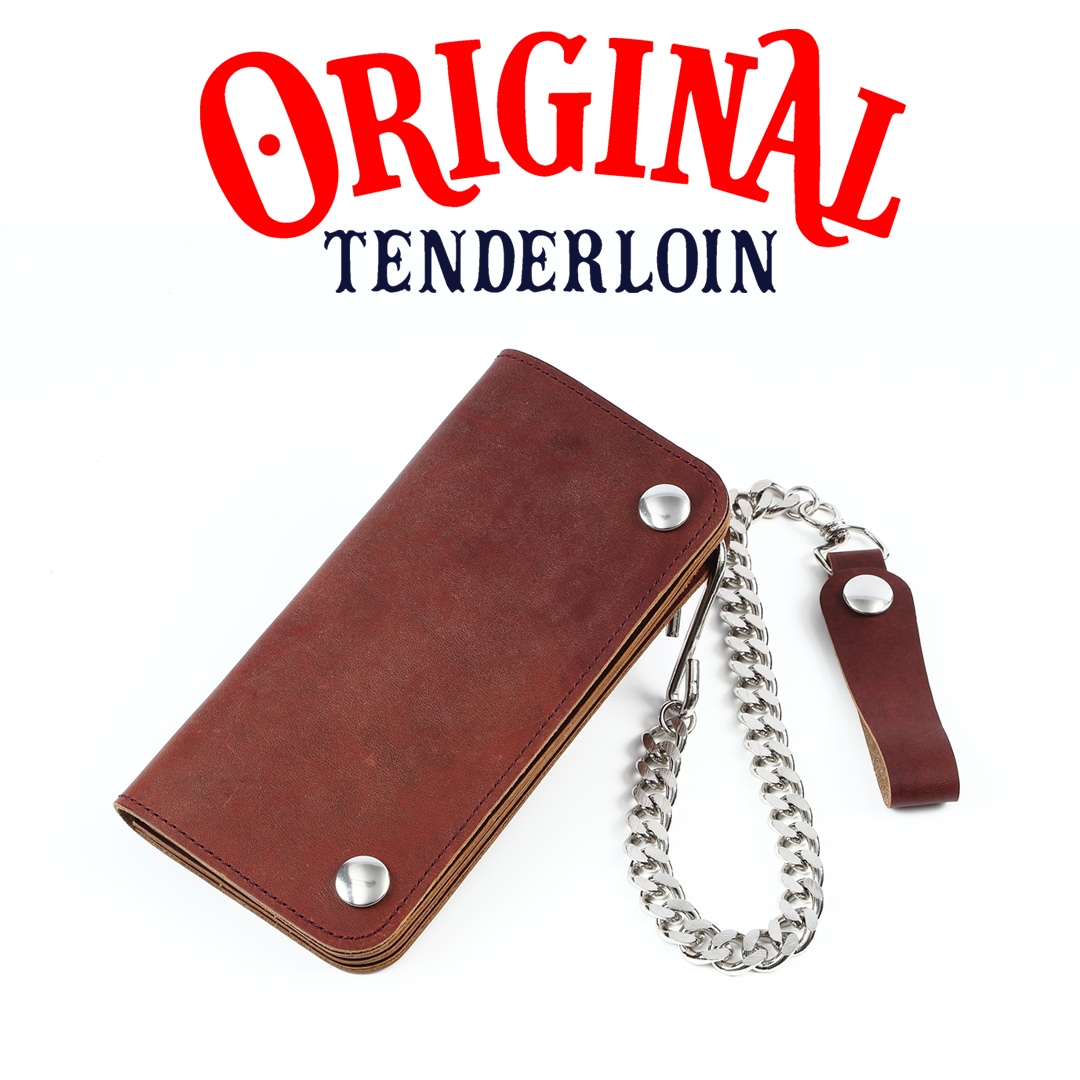 TENDERLOIN TRUCKER WALLET LONG BURGUNDY | OTHER | TENDERLOIN