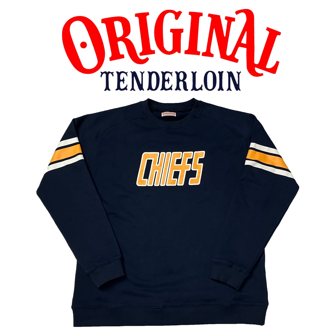 TENDERLOIN CHIEFS Tシャツ サイズM 紺 ネイビー Tenderloin CHIEFS
