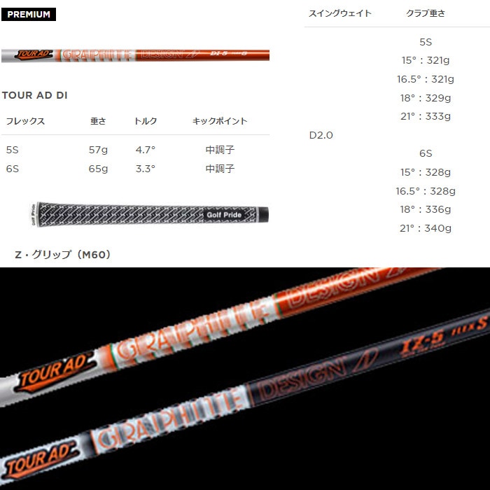 タイトリスト TSR2 フェアウェイウッド TOUR AD DI装着モデル 日本仕様