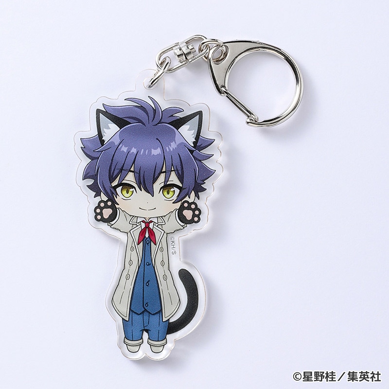 家庭教師ヒットマンREBORN!】のび猫アクリルキーホルダー（スクアーロ