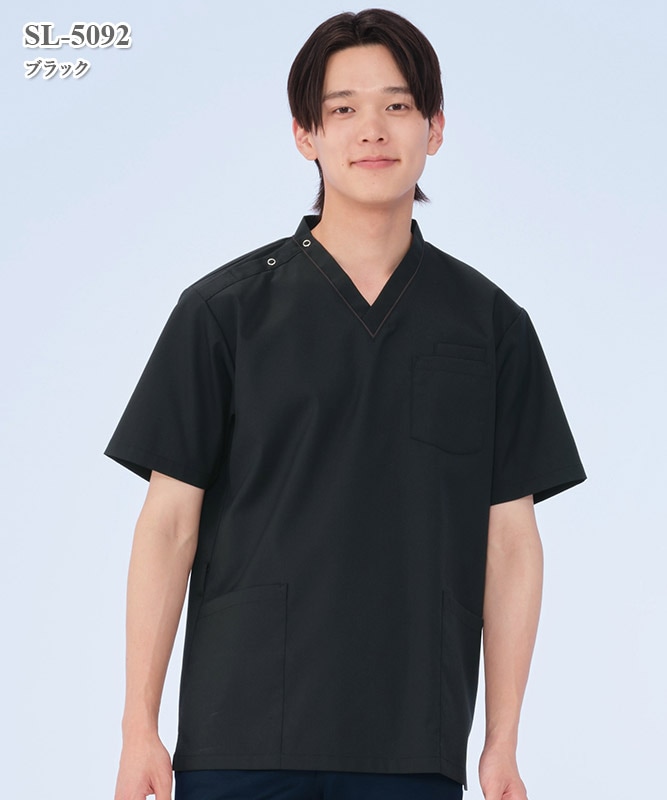 男女兼用スクラブ半袖[ナガイレーベン製品] SL-5092｜THS-白衣通販・販売