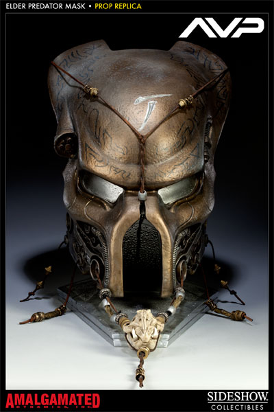 AVP 1/1スケールレプリカ セレモニアルエルダー・プレデター マスク