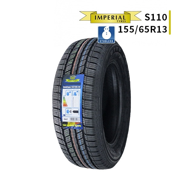 激安 ◇155/65R13 73T 2025年製 スタッドレスタイヤ IMPERIAL S110