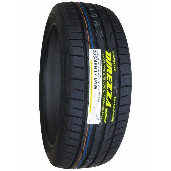 激安 ◇205/45R17 84W 2025年製造 DUNLOP DIREZZA DZ102 ダンロップ