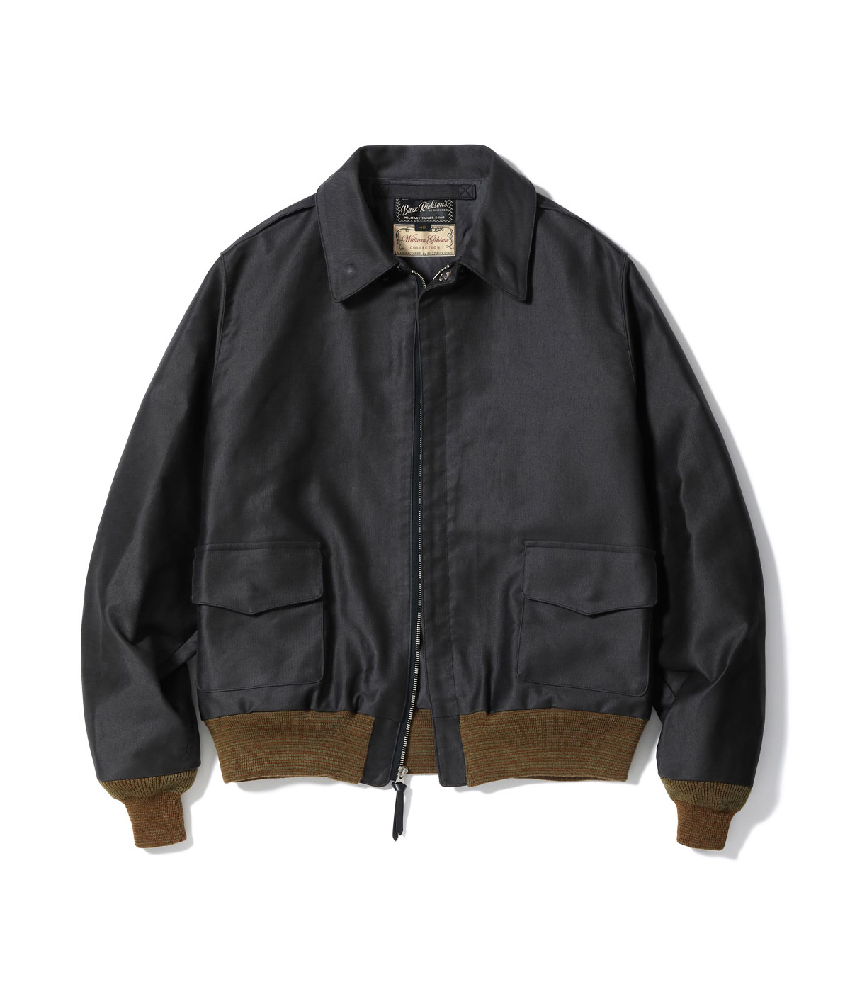 Lot No. BR15774 / WILLIAM GIBSON COLLECTION JUNGLE CLOTH BLACK A-2