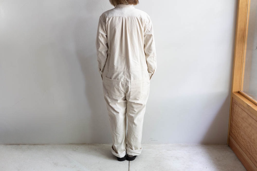 Yarmo ヤーモ | Boiler Suit_8wale Corduroy Col : Off 公式通販