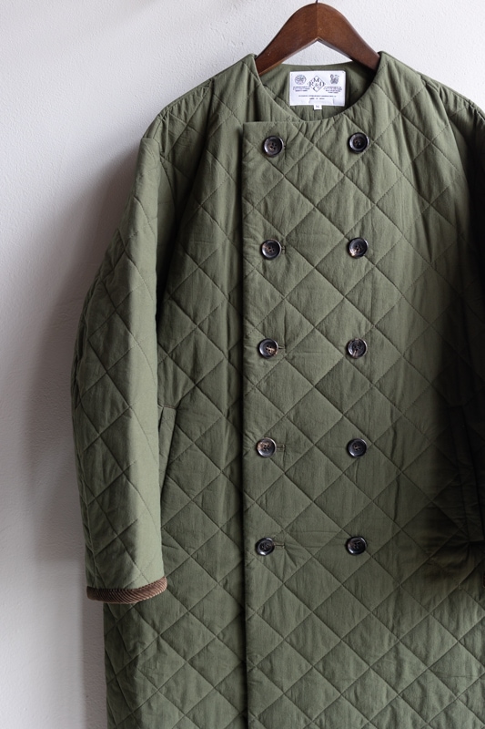 専用オールドマンズテーラーQUILTING DOUBLE BUTTON COAT R&D.M.Co