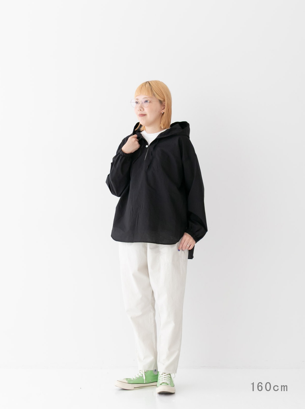 スウェットライクストレッチツイル サルエルパンツ P91634 prit | prit