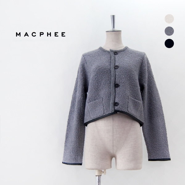 SOLDOUT】TOMORROWLAND MACPHEE マカフィー レディース パイピング