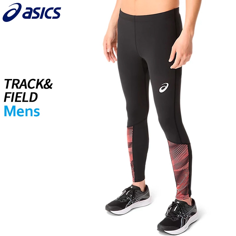 アシックス asics グラフィックロングタイツ 2091A759-001 メンズ 陸上