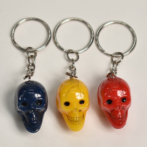 The Spooky Skull Key Holders w/Ball Chain（スカルキーホルダー） [a