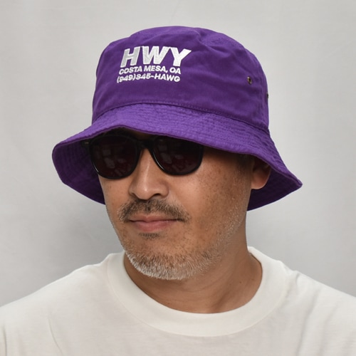 HWY×US/Hawg Cotton Bucket Hat（エイチダブリューワイ×アス ハット