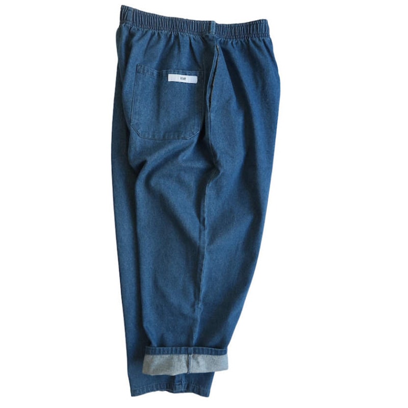 voiry SUNDAY PANTS-DENIM MID BLUE [ヴォイリー]