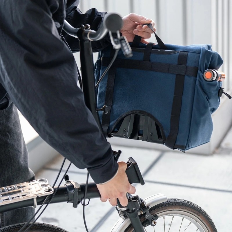 当日出荷可] FAIRWEATHER brompton bag mini フレームあり purple