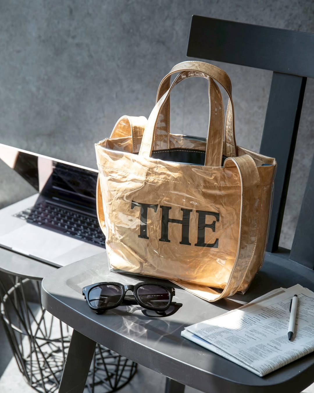 New】PVCBag(THE)BEIGE | TRAVEL GOODS | THE WEEKEND HOTEL
