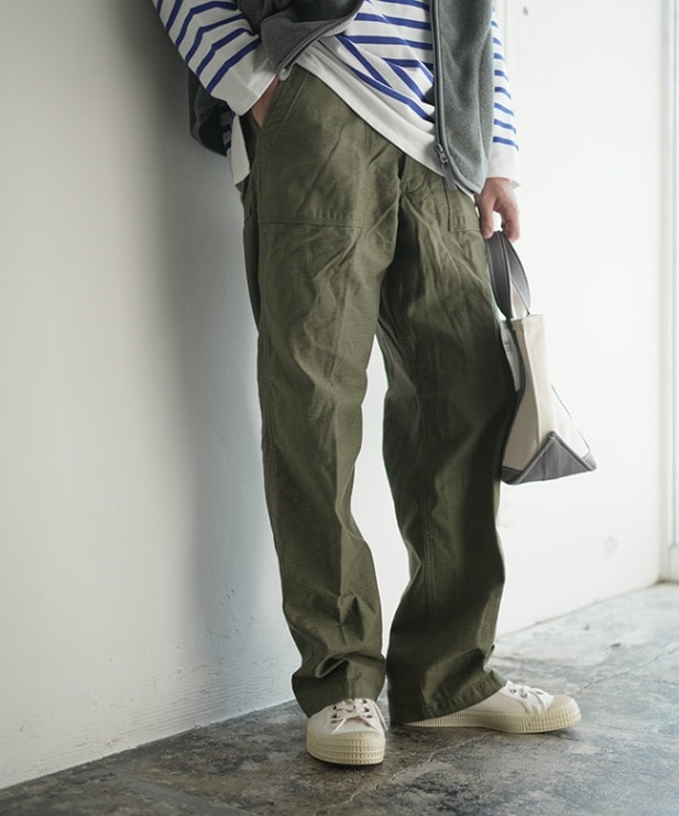 03-v5002-77]orSlow(オアスロウ) VINTAGE FIT FATIGUE PANTS (UNISEX