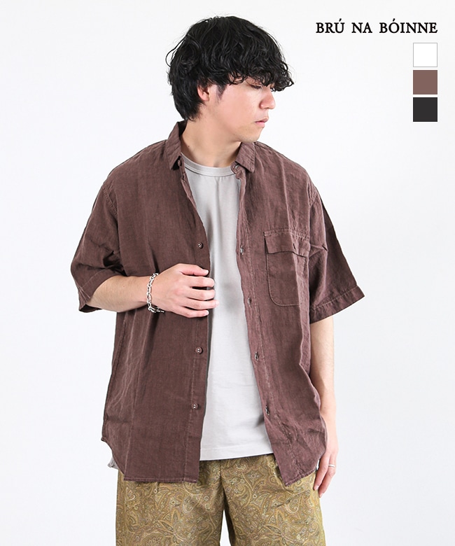 SALE 30%OFF】[4474A]BRU NA BOINNE(ブルーナボイン) グランパリネン