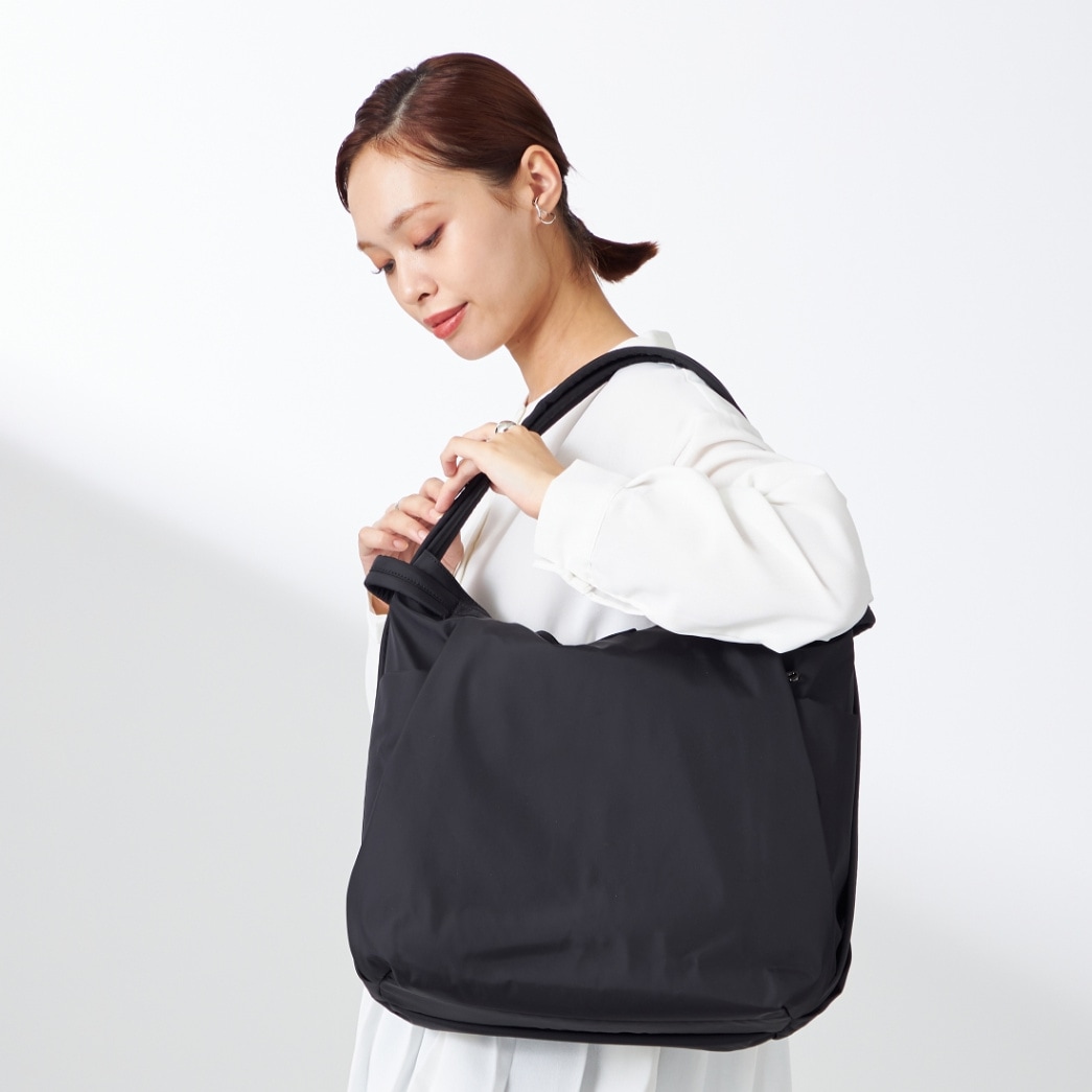 大人のおしゃれ手帖10月号掲載【ナイロンタフタ】トラベルショルダー