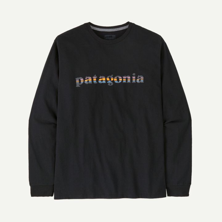パタゴニア Patagonia メンズ・ロングスリーブ・'73 テキスト・ロゴ