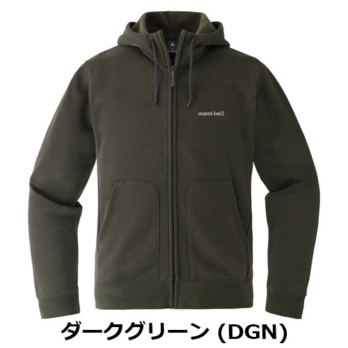 モンベル mont-bell コットン スウェットジップパーカ Men's（メンズ