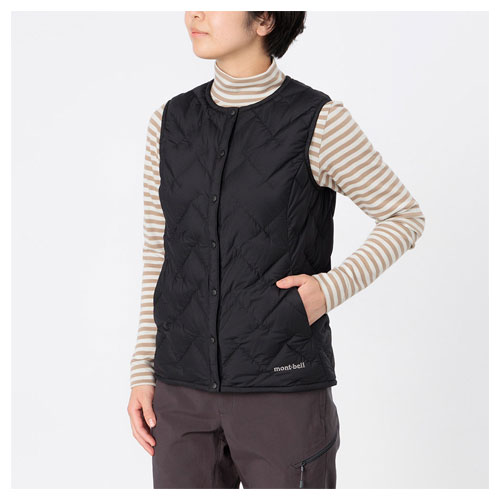モンベル mont-bell スペリオダウン ラウンドネックベスト Women's