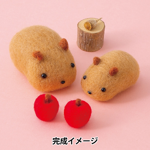 羊毛フェルトセール】 羊毛フェルトキット 『もふもふビレッジ