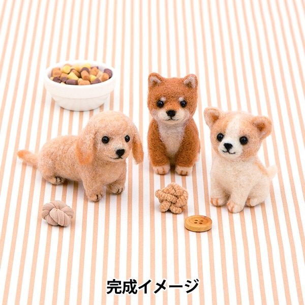 羊毛フェルトセール】 羊毛フェルトキット 『ニードルフェルトでつくる