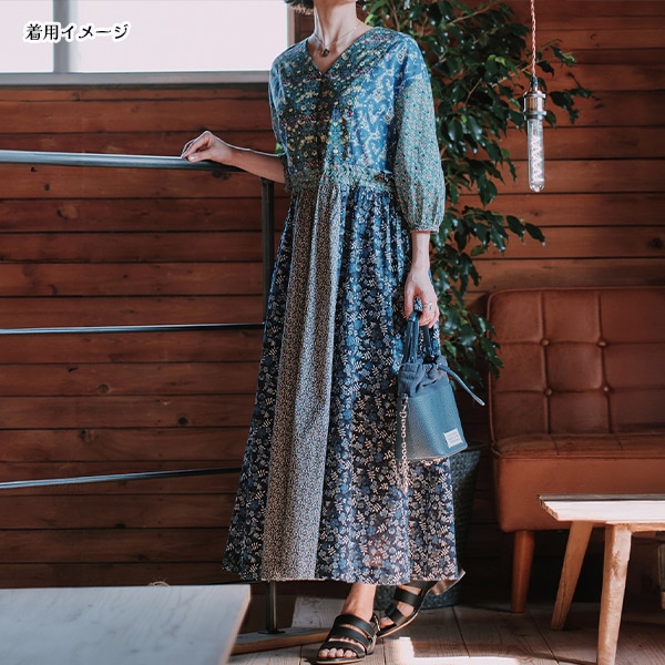 洋裁キット 『Pattern Label×maiando Made With Liberty Fabric パネル