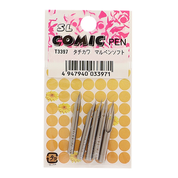 ペン先 『ペン先5本入り タチカワ スクールペン T-3393』 東京スライダ
