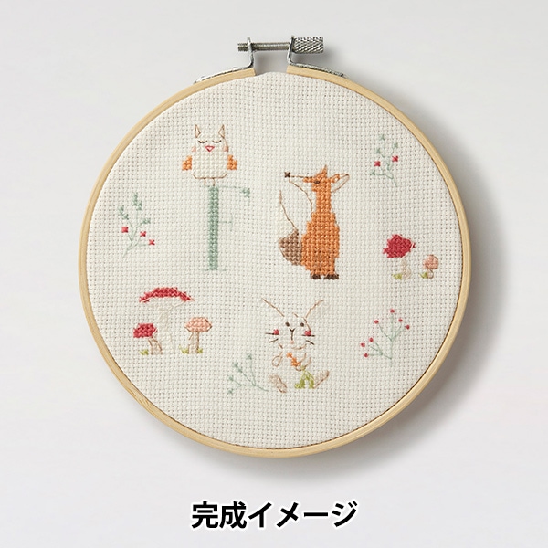 刺しゅうキットセール】 刺しゅうキット 『刺繍キット かんたんクロス
