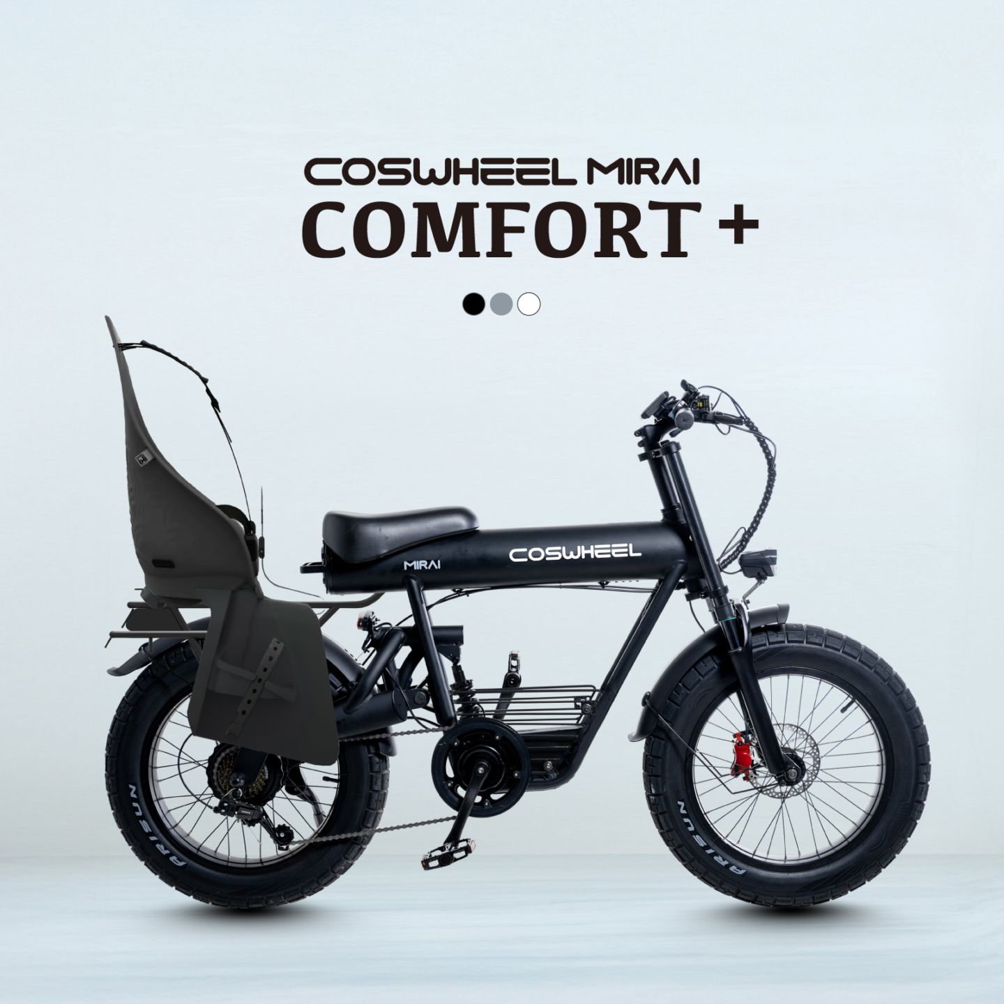 2025年モデル 電動アシスト自転車 COSWHEEL MIRAI COMFORT / 通販