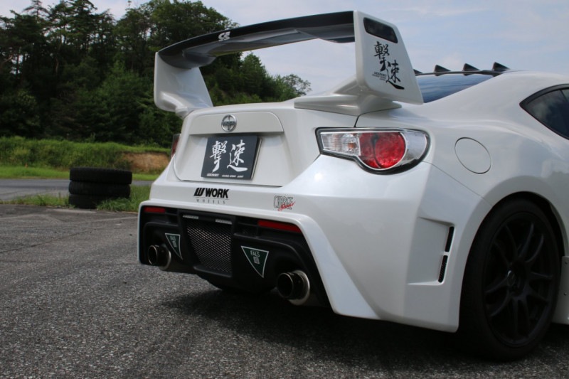 チャージスピード 86 ZN6 前期/中期 リアバンパー TYPE-2 FRP製 専用