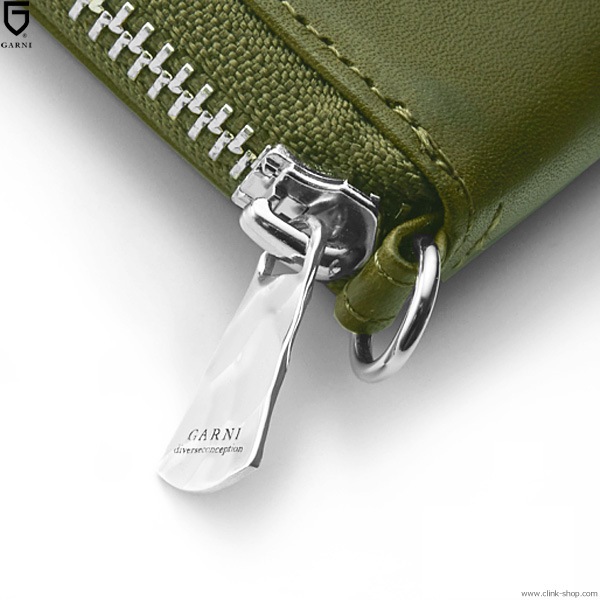 CLINK｜GARNI SIGN ZIP MINI WALLET (KHAKI) [GL20006]｜東京・吉祥寺
