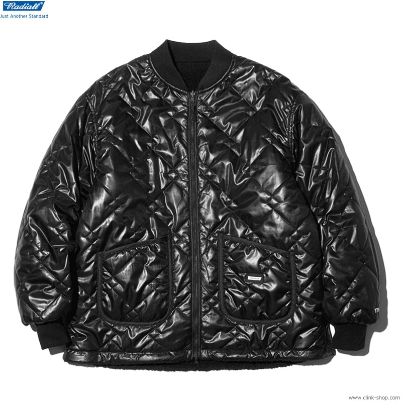 CLINK｜RADIALL TETON - ZIP UP BLOUSON (BLACK) [RAD-22AW-JK011