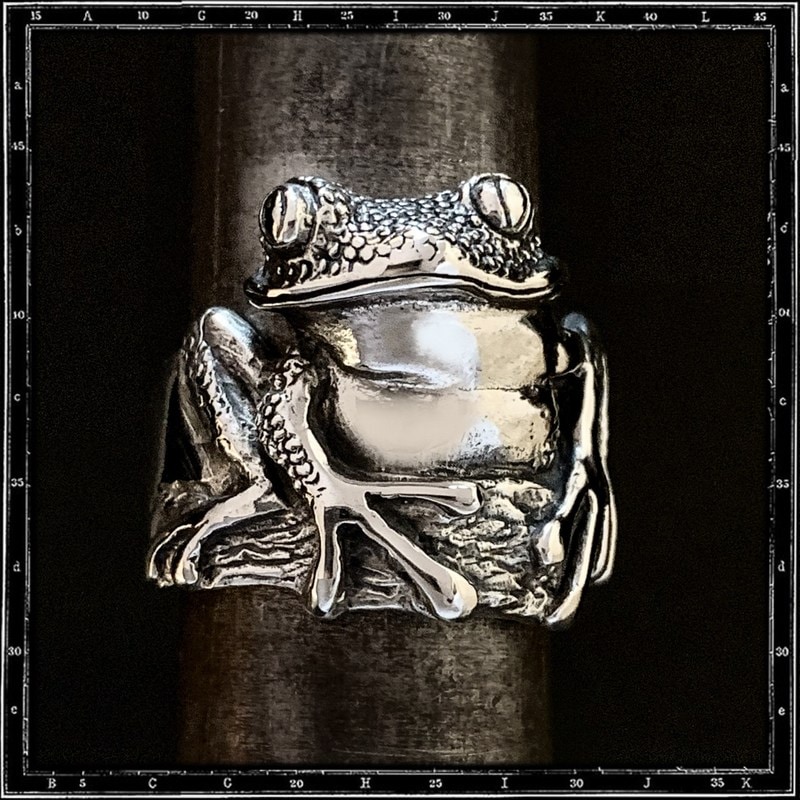 TREE FROG RING | クレイジーピッグ公式オンラインストア リング