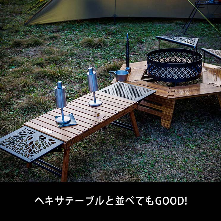 ハレテーブル 通常アイアンセット | DEVISE WORKS | キャンプ用品