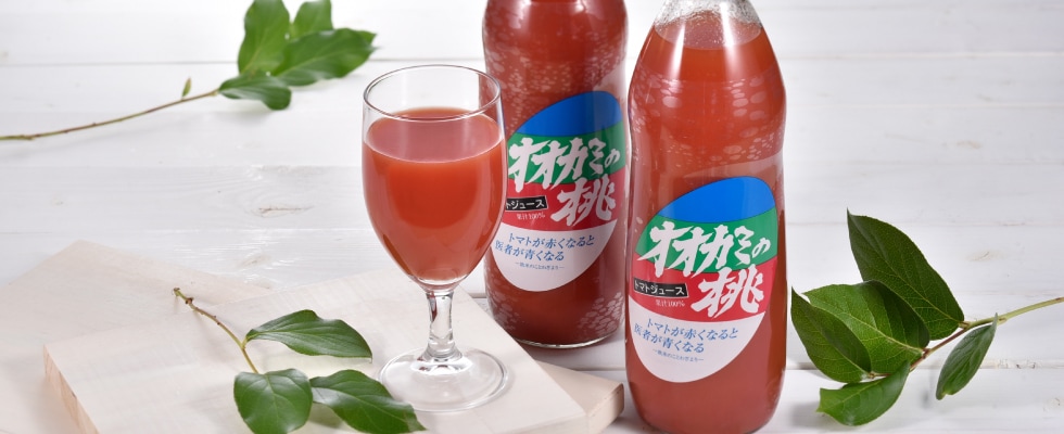 オオカミの桃(無塩トマトジュース)1L×6本 | HOKUREN GREEN +PLUS
