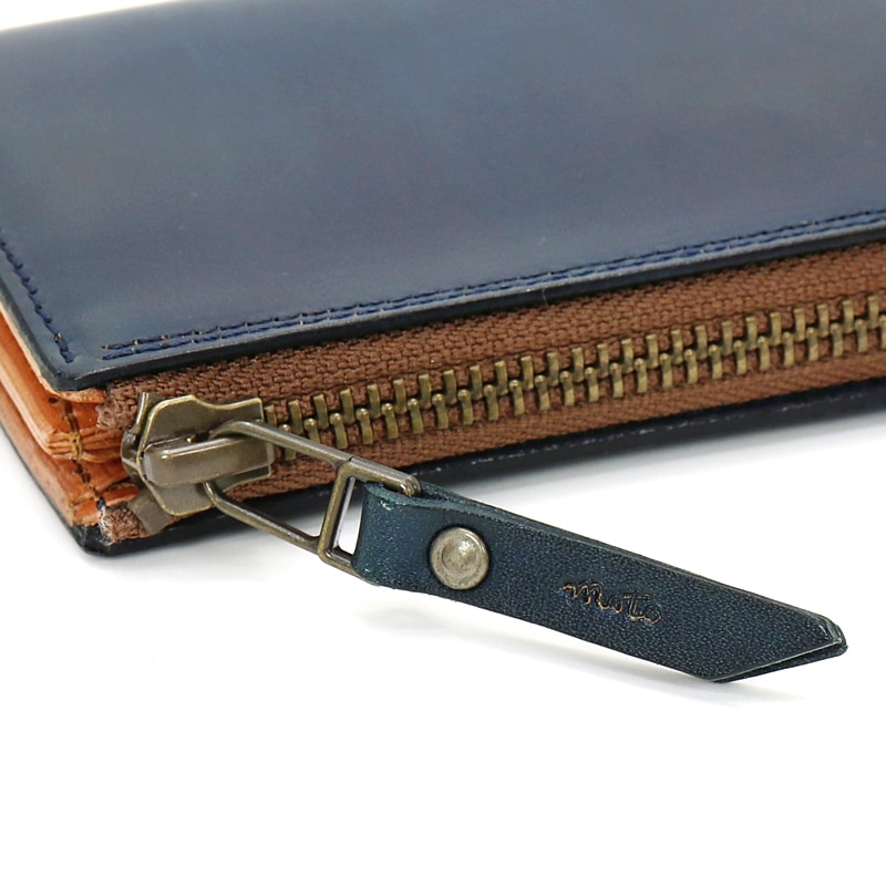 モト MOTO クロコダイルジップコンパクトウォレット CROCODILE ZIP