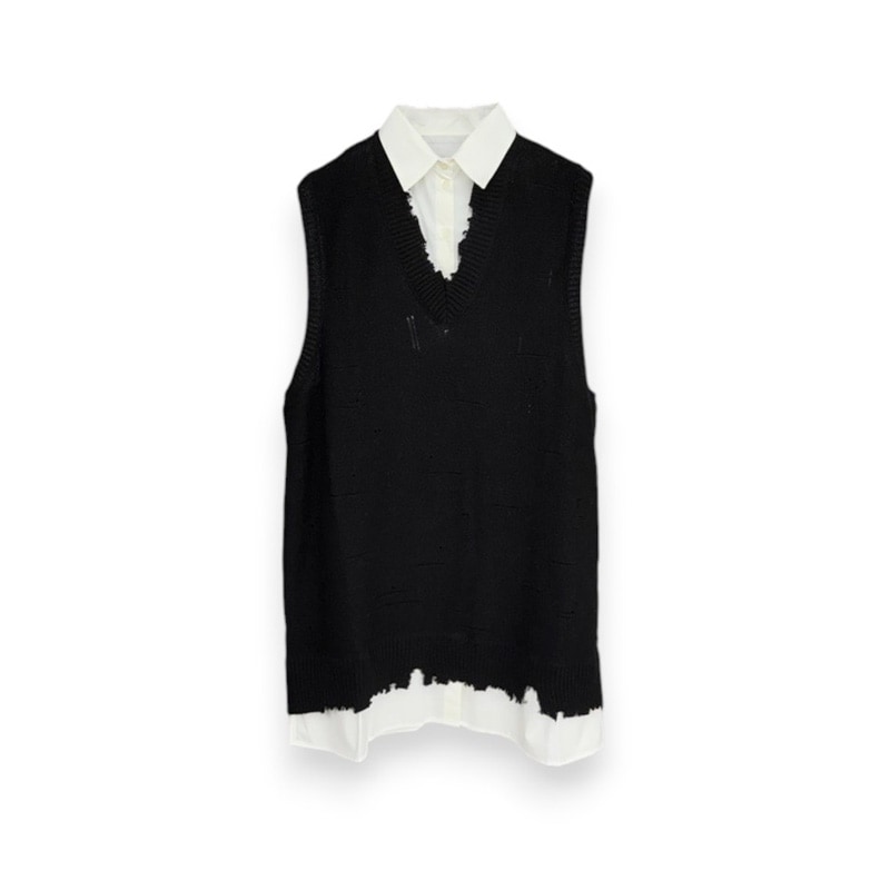 MM6 / MM Gauge 7 Zip Up Cardigan | MM6（MEN） | KOH'S LICK CURRO