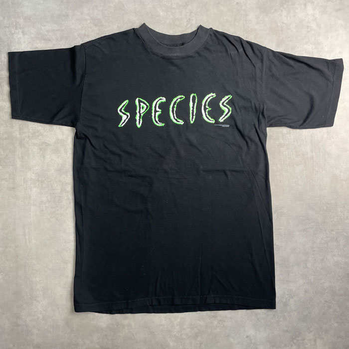 90's SPECIES Movie T-Shirts Made in USA/XL 90年代 スピーシーズ