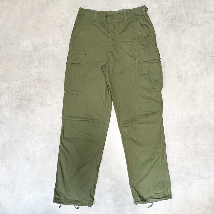 60's U.S.ARMY Jungle Fatigue Pants NON-RIP MEDIUM/LONG 60年代 U.S.