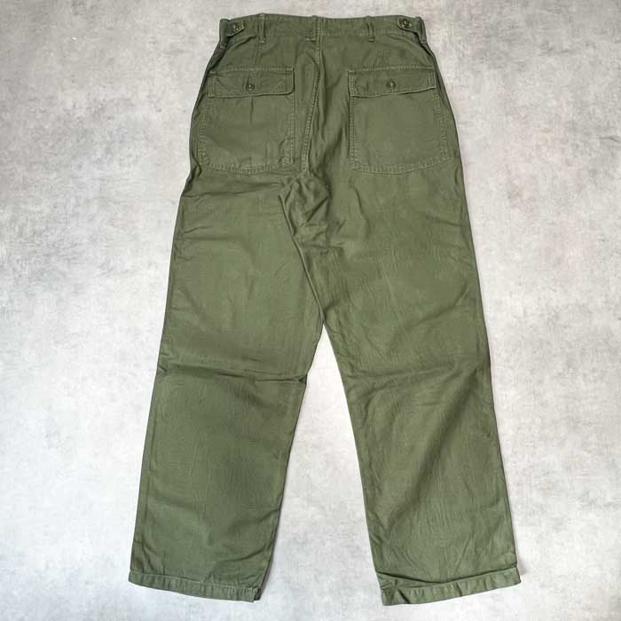 Early 60's U.S.ARMY Baker Pants Side Adjuster OG-107 W38L32 60年代