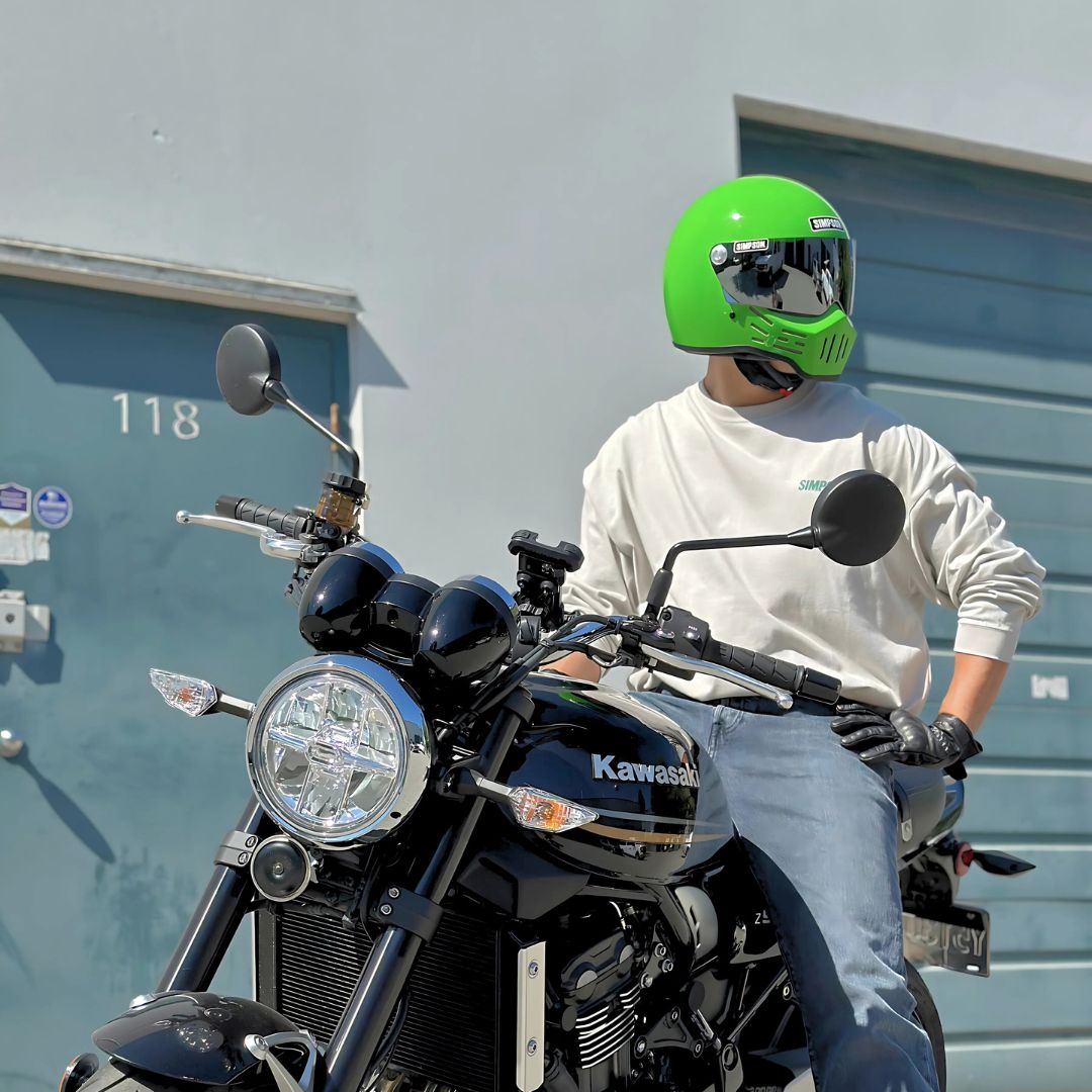 SIMPSON M30 ライムグリーン | SIMPSONヘルメット公認オンラインストア
