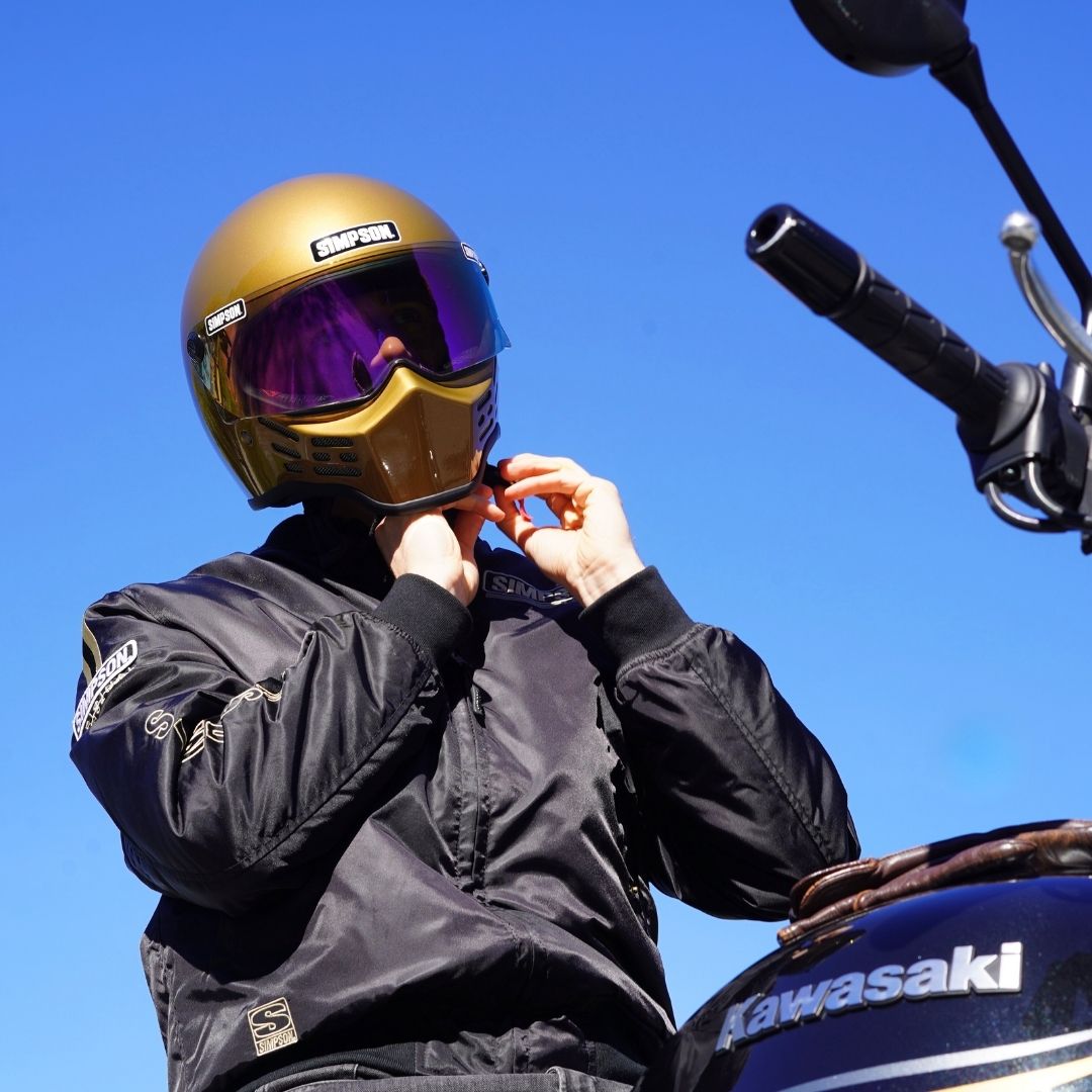 SIMPSON M10 ラスティゴールド | SIMPSONヘルメット公認オンラインストア